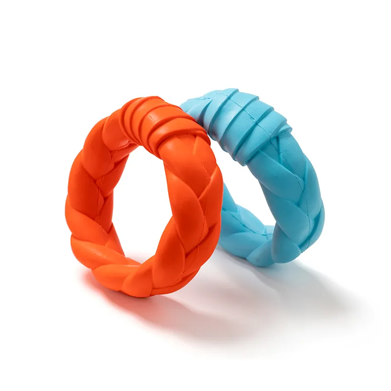 Anillo tejido grande